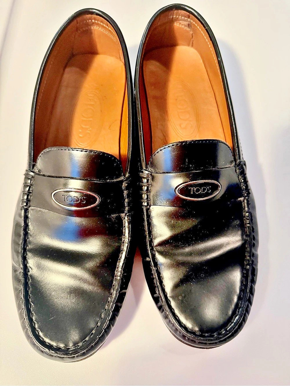 Tod's Gommino Driving Loafer Black Leather EU 37.5
